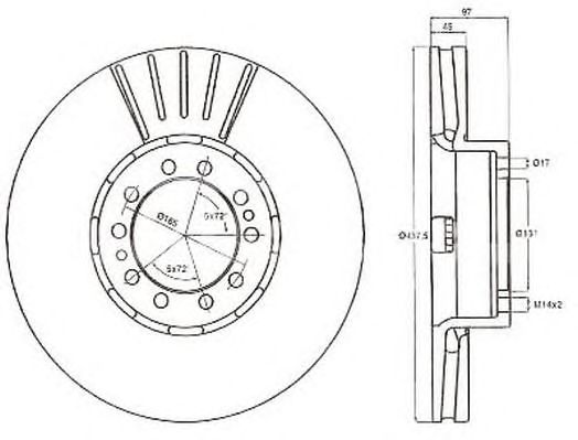 Disc frana