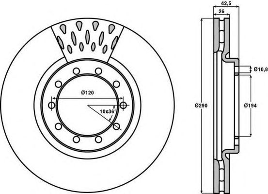 Disc frana