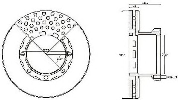 Disc frana