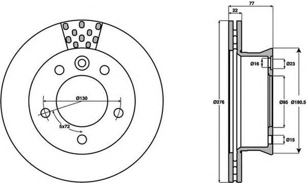 Disc frana