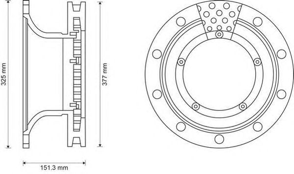 Disc frana