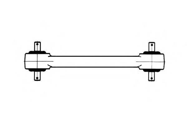 Brat transversal suspensie