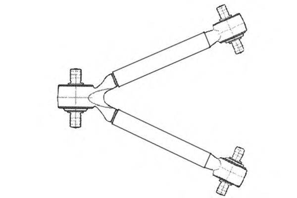 Brat transversal suspensie