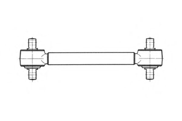 Brat transversal suspensie