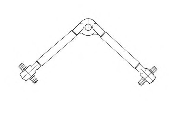 Brat transversal suspensie