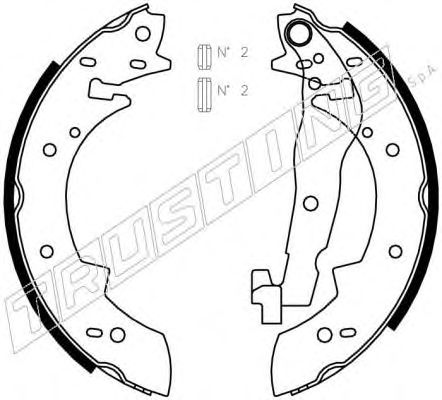 Set saboti frana