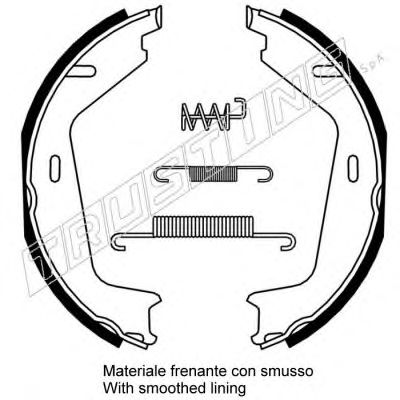 Set saboti frana, frana de mana