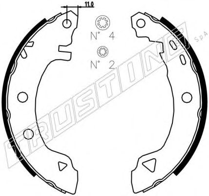 Set saboti frana