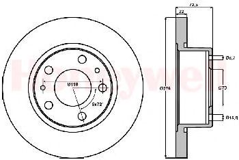 Disc frana