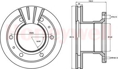 Disc frana