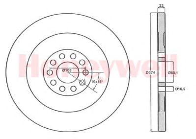 Disc frana