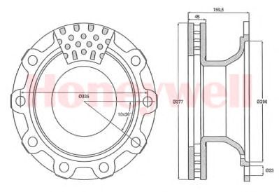 Disc frana