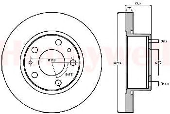 Disc frana