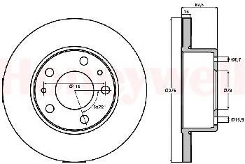 Disc frana