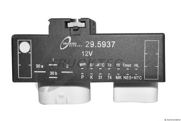 Unitate comanda, ventilator electric (racire motor)