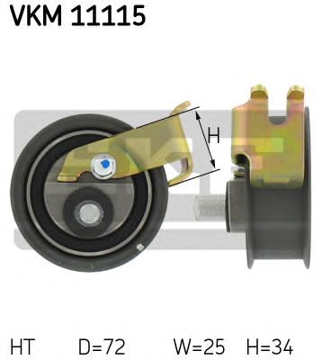 rola intinzator,curea distributie VW 1,8 20V 98-