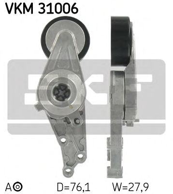 rola intinzator,curea transmisie VW 1,8/2,0TFSI