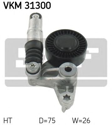 rola intinzator,curea transmisie VW 2,7/3,0TDI 04- A4/5/