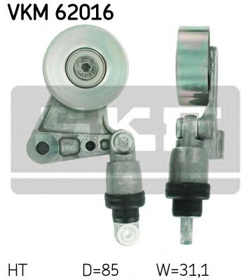 rola intinzator,curea transmisie NISSAN PATROL GR 3,0D 00-