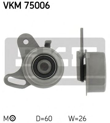 rola intinzator,curea distributie HYUNDAI ACCENT 1,3/1,5 94-N