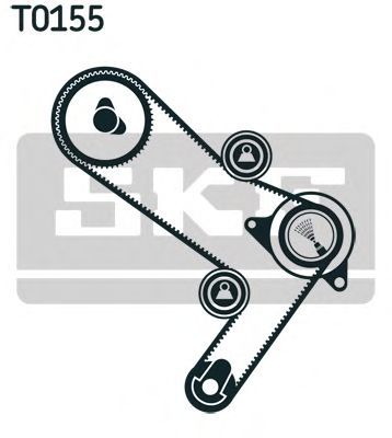 Set curea de distributie FIAT DUCATO 2,8TD/TDI 97- 154Z