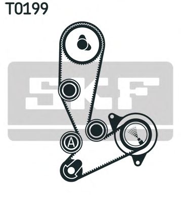 Set curea de distributie FIAT 2,3JTD