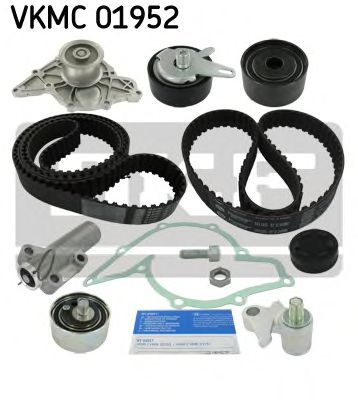 Set pompa apa + curea dintata VW 2,5TDI