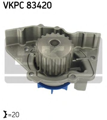 pompa apa PEUGEOT/CITROEN/FIAT 1,9/2,0 406 96-04 , 306 93-02, XANTIA 93-03, JUMPER 94- , BERLINGO 96-/ DUCATO 94-