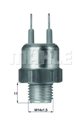 Comutator temperatura, ventilator radiator