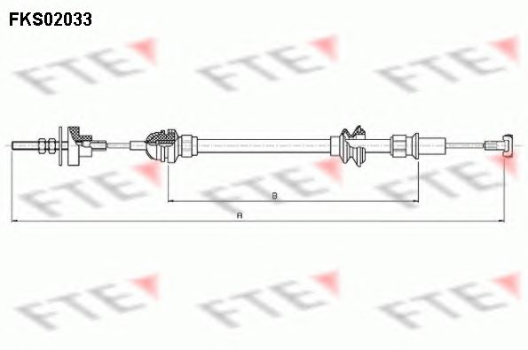 Cablu ambreiaj SEAT IBIZA/CORDOBA 1,0-1,6 93-03