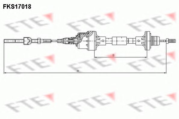 Cablu ambreiaj OPEL ASTRA 1,4-1,8 91-02