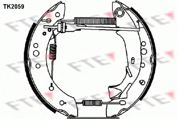 Set saboti frana