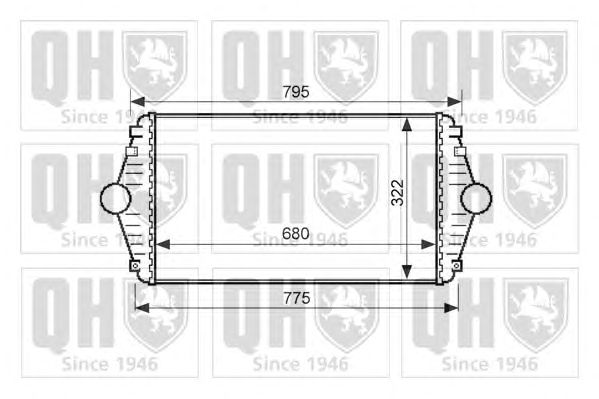 Intercooler, compresor