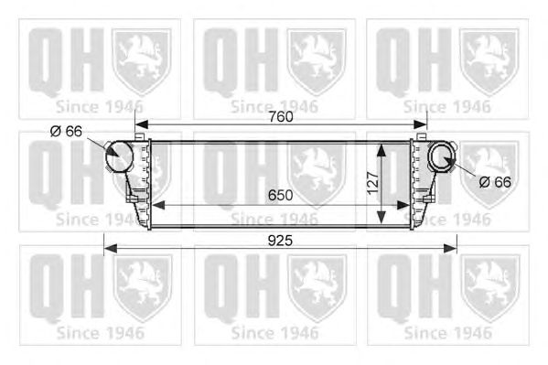 Intercooler, compresor