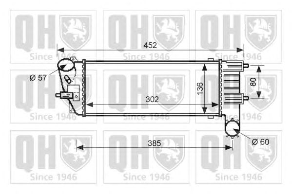 Intercooler, compresor