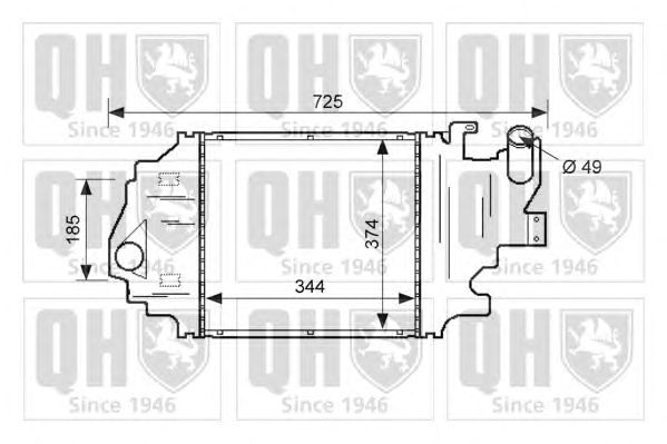 Intercooler, compresor