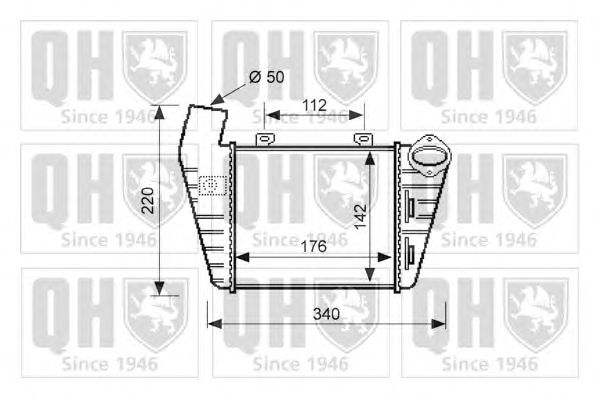 Intercooler, compresor