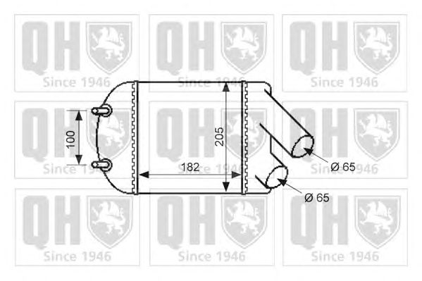 Intercooler, compresor