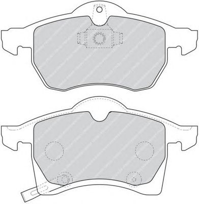 set placute frana,frana disc OPEL ASTRA/COMBO/ZAFIRA 98- 157 X 79,5