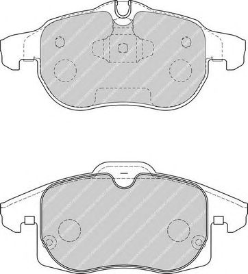 set placute frana,frana disc OPEL SIGNUM/VECTRA 02-