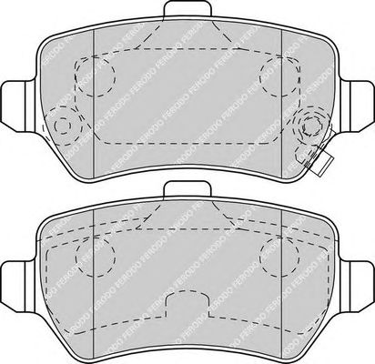 set placute frana,frana disc OPEL ASTRA/COMBO/CORSA/MERIVA 00-