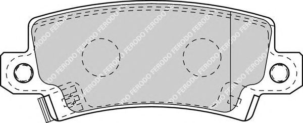 set placute frana,frana disc TOYOTA COROLLA 01- UK