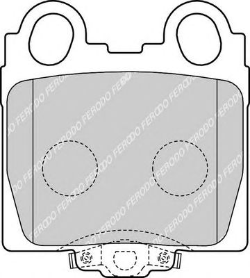 set placute frana,frana disc LEXUS GS/IS 97-05