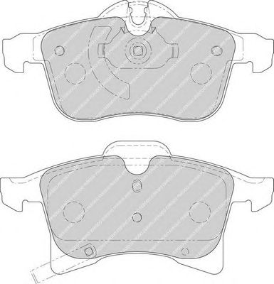 set placute frana,frana disc OPEL ASTRA/COMBO/CORSA/MERIVA/ZAFIRA 03- 155,1 X 76