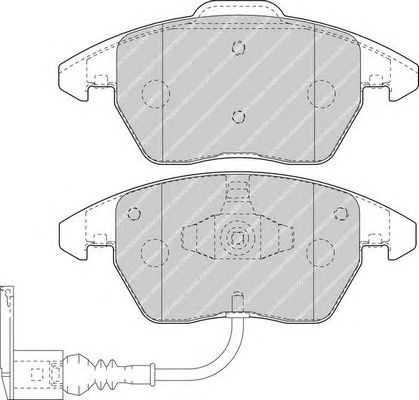 set placute frana,frana disc VW CC/EOS/GOLF/JETTA/PASSAT/POLO 03-