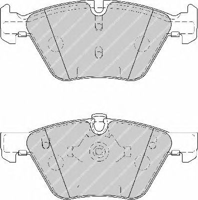 set placute frana,frana disc BMW E60/61 03- 520-525