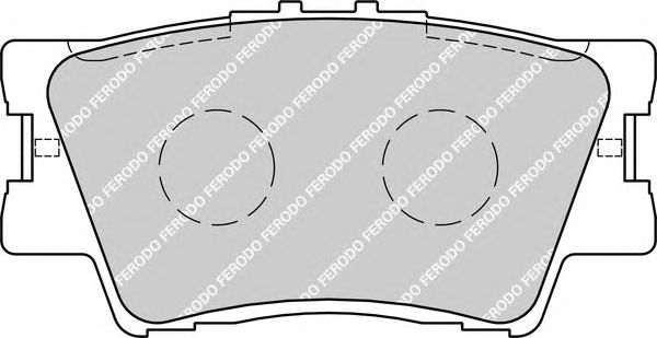 set placute frana,frana disc TOYOTA RAV4 III 06-/CAMRY 06-