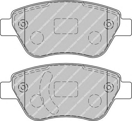 set placute frana,frana disc OPEL ADAM/CORSA 06-