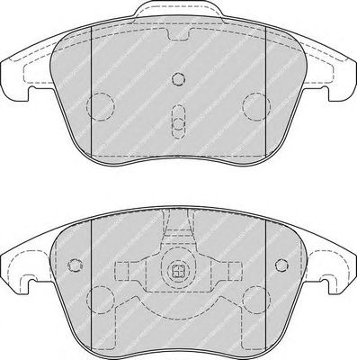 set placute frana,frana disc CITROEN C4 PICASSO 07-09