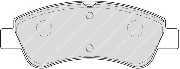 set placute frana,frana disc CITROEN BERLINGO/C2/C3/DS3/XSARA/206/207/208/307